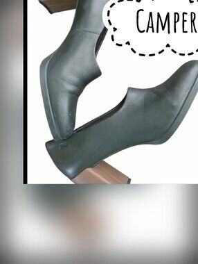 Camper Kara Leather Heel Shoes